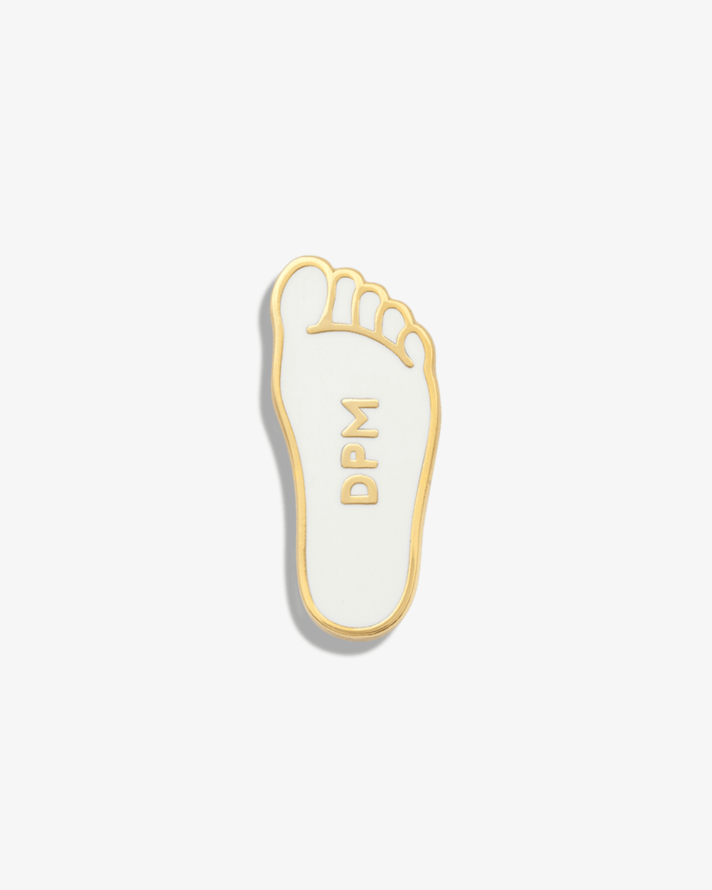 Doctor of Podiatric Medicine (DPM) Lapel Pin
